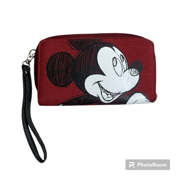 ❤️DISNEYLAND RESORT MICKEY MOUSE WRISTLET WALLET❤️ - Picture 1 of 9